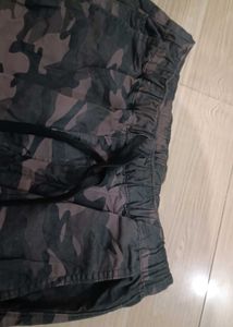 Camo Print Joggers