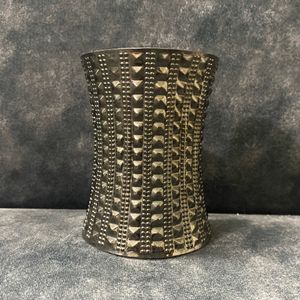 OXIDISED SILVER BRACELET- KADA/CUFF BANGLE