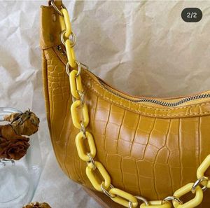 Croco Pattern Sling Bag