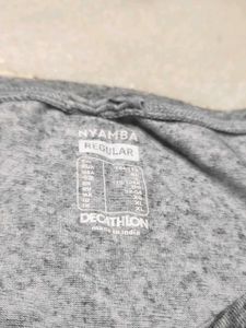 Gray Athletic T-Shirt