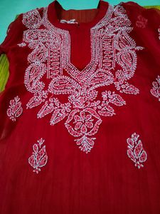 Chikankari Kurti