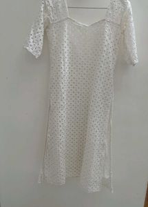 White Cotton Kurta