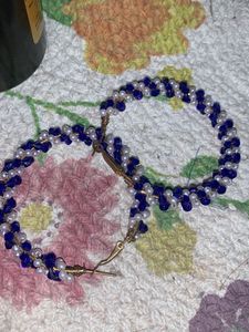 Beaded Hoop Earrings