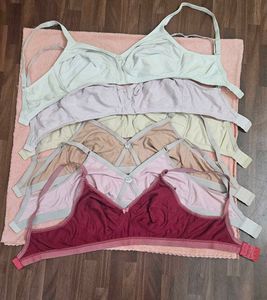 Comfortable Everyday Bras - Set of 6