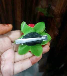 Red Rose Hair Clip (with &amp; w/o Stone)🌹
