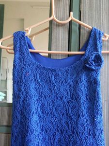 Party Wear Blue Dress