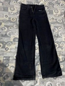 Black Flared Jeans