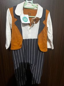 Cute Gentleman Romper