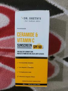 Dr. Sheth's Sunscreen SPF 50