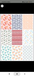 A4 size 70 gsm paper design of 10 sheets