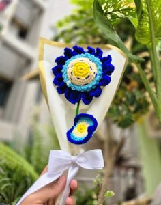 Crochet Vab Gogh Flower