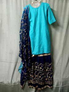 Sharara Set, Reyon Bottom