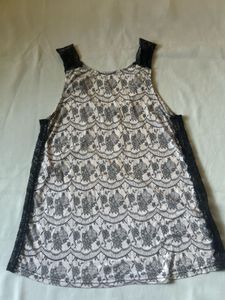 Lace Trim Tank Top