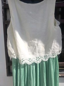 Tiered Mint Green Dress