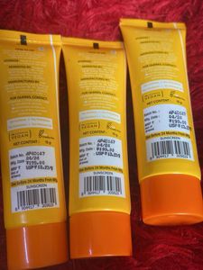 Aqualogica Sunscreen SPF 50+ 3 tubes