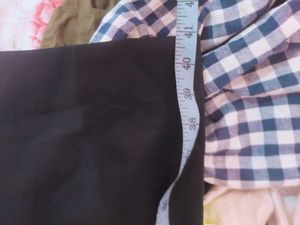 Black Formal High Waist Flared Pants