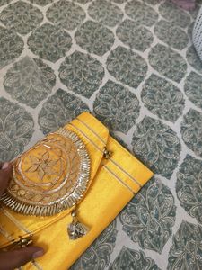 Elegant Yellow Clutch