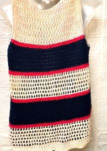Tommy Hilfiger Crochet 🧶 Top Size S