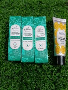 Foxtale Bodycare Lotions (3) & Hand Cream