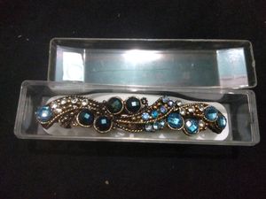 Ocean Blue Hair Clip