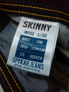 😻Spykar Brand Women Skinfit 32 Size Jeans