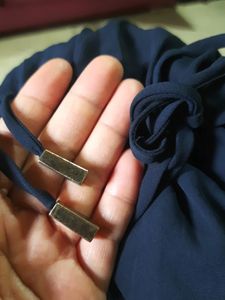 NAVY BLUE  SLEEVELESS DRESS