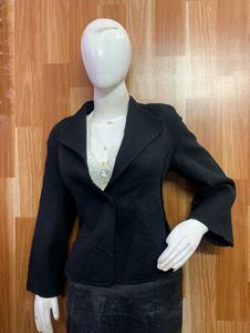 Black Stylish Blazer/ Over Coat