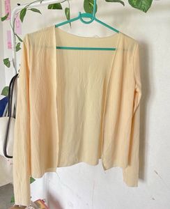 butter yellow cardigan 💛