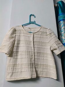 Casual Button-Down Top