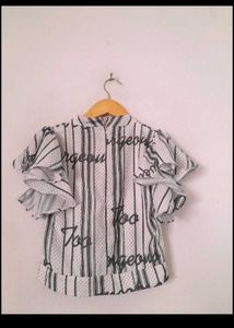 Top With Pant Set Girls