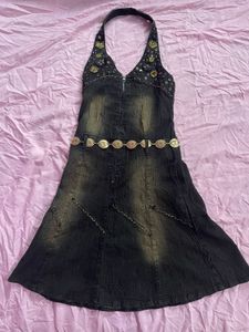 Y2k Halterneck Dress