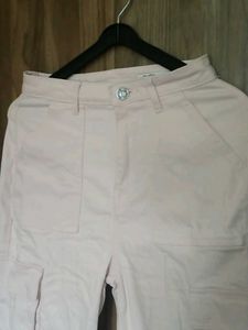 Pink Cargo Pants