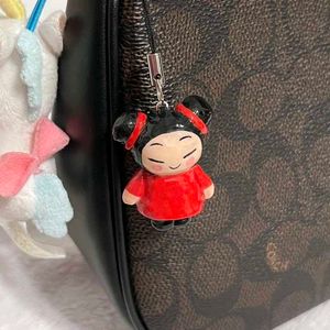 Snorlax , Pucca , Totoro Keychain Figure