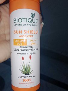 Biotique Sun Shield Aloe Vera Sunscreen