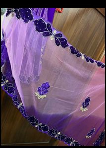 Heavy Work Lehanga Saree