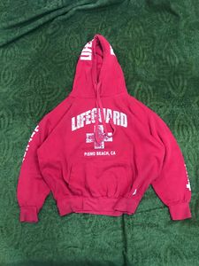 Vintage Red Hoodie