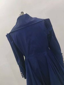 Elegant Navy Midi Dress
