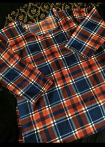Plaid Flannel Top