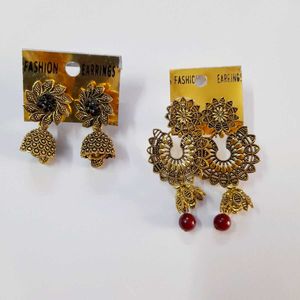 New Jhumka And Earing Set