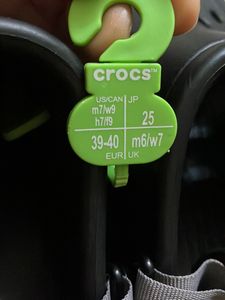 Gents New Black Crocs Uk 7