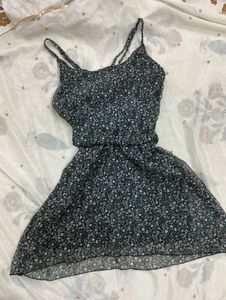 Floral Print Slip Dress