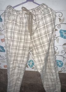 Checked Casual Pants