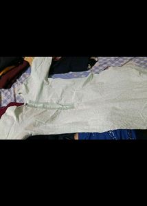 Woman Cotton Kurta Set With Dupatta