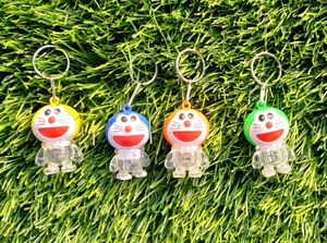 SET OF 1 Doremon Light Keychain