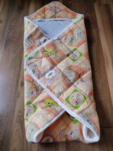 New Born Baby  Wrap On Blanket Cloth