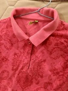 Pink Baroque Polo Shirt