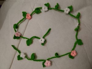 Crochet Floral Crown/ Headband