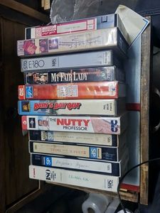Vintage VHS Tape 11 Pcs Lot  Collection of Films