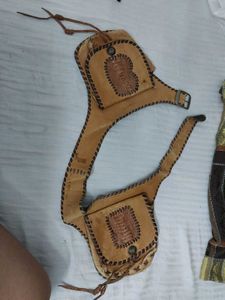 Vintage Original Leather Waist Utility Belt
