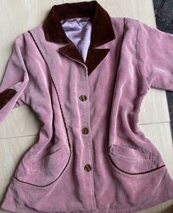 vintage reversible  suede blazer